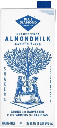 Almond Breeze 無糖咖啡師調配級杏仁樂  946ml x 1 #素食 #杏仁奶