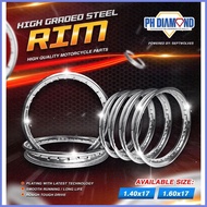 【Fast Ship+COD】 MOTORCYCLE STEEL RIM FOR 1.4X17 AND 1.6X17 1.85X17, PH DIAMOND