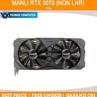 VGA CARD MANLI RTX 3070 8GB DDR6 ( NON LHR ) ETH Miner Mining rtx3070