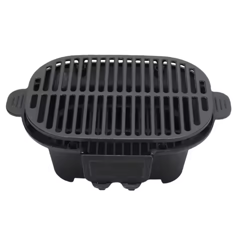 Hibachi Grill Outdoor Small Portable Charcoal Grill Cast Iron Japanese Yakitori Camping Grill Stove 