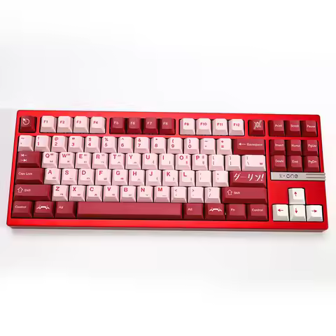 KBDiy 143 Keys GMK GMK Darling Keycaps Cherry Profile PBT for Mechanical Keyboard Keycap 75% DIY Cus