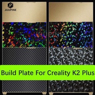 For Creality K2 PLUS Build Plate PEI Frosted Build Plate 370x370 Double sided for K2 PLUS Accessorie