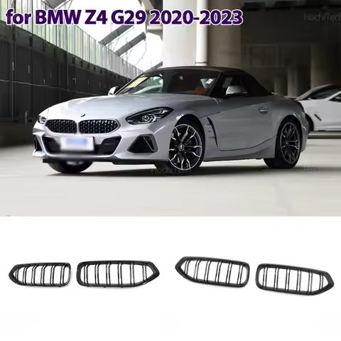 Car Front Bumper Kidney Grille For BMW Z4 G29 Roadster M40i sDrive 25i 2020-2024 New LookReplacement