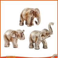 [PrettyiaSG] Resin Elephant Ornaments Figurines Creative Nordic Style Tabletop Decoration Elephant S