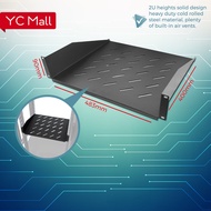 1U 2U 19-Inch Cantilever Server Equipment Rack Tray For Wall Mount & Standing Floor Rack