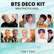 Bts Deco Kit Mini Sticker Photocards