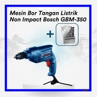 MESIN Non Impact Electric Hand Drill Machine Bosch GBM-350 10MM