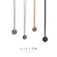 Lilith - Circle Stainless Necklace สร้อยคอวงกลม