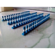 HO scale train track fence miniature