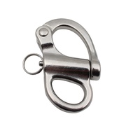 EDB* Stainless Steel 35-96mm Swivel Eye Snap Shackle Quick Rlease Snap Shackle Hook