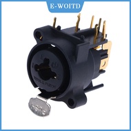 Y LifeStyle 1PC Combo XLR และ6.35mm JACK Connector PANEL MOUNT CHASSIS Connector สำหรับไมโครโฟน