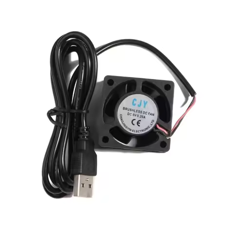 Brand New- 4cm 40mm Fan 40x40 Dc5v 5500rpm Small Quiet Cooling Fan USB Power-