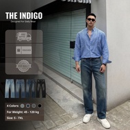 DUSTY BLUE JEANS Men's JEANS - THE INDIGO - BLUE REGULAR JEANS