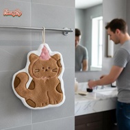 honeybird Cartoon Kids Hand Towels Double Layered Thi Soft Absorbent for Baby Bathroom Kitchen Home 