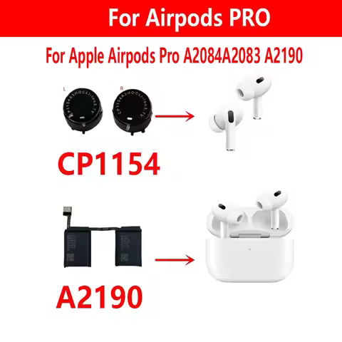brand new bCP1154 3.7V Replace Battery For Apple Airpods PRO A2084 A2083 A2190 airpods pro air pods 