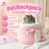 Petlucky Pet Carrier Travel Bagpack Hoodie Backpack Cotton Dog Cat Carrier Bag