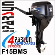 เครื่องยนต์เรือ รุ่น 15 แรงม้า 4 จังหวะ Parsun Outboard Engine Model F15FWS (electric start control)