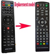 DRACO DVB T2 Universal Remote Control Replace DRACO Digital TV Receiver HDT2-7700 Draco  Digital TV 