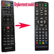 DRACO DVB T2 Universal Remote Control Replace DRACO Digital TV Receiver HDT2-7700 Draco  Digital TV Remote Control