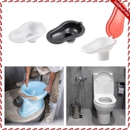 leipupa Portable Construction Site Toilet, Temporary Travel Toilet, 15.7x9.4x6.3