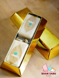 สบู่มาดามเฮง GOLD LUXURY SET  สบู่ทองแท่ง อโรม่า 2ก้อน x 250 กรัม (1แพ็ค)