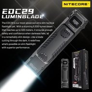 NITECORE EDC29 6500 Lumen Ultra Slim High Performance EDC Flashlight with Retractable Keychain