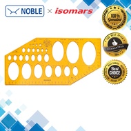 Isomars Isometric Ellipse Template #1833 - 27 Isometric Ellipses With Different Sizes (29.5 cm)