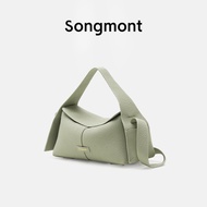 Songmont Hanging Ear Series Roof Bag Small Size Designer Leather Commuter Handbag
