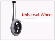Adult Walker-Heavy Duty Foldable stainless Steel Walking Aid Crutches Canes Toilet Armrest and Showe