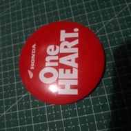 PIN ONE HEART HONDA/PIN HONDA