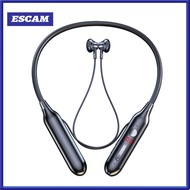 Norman Malthus Wireless Earphone Noise Cancelling Long Standby Time LED Digital Display Bluetooth-co