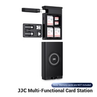 JJC SD Memory Card Reader High-Speed SD Micro SD Card Reader with USB 3.1 Gen 2 Type-C Interface 24 