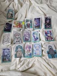 出 售 pjsk miku 初音未來 世界計畫 紙片類谷子（色紙 ep卡 明信片等）