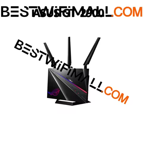 ASUS ROG GT-AC2900 WiFi Gaming Router AC2900 Dual Band Rapture NVIDIA GeForce NOW AiMesh For Whole-H