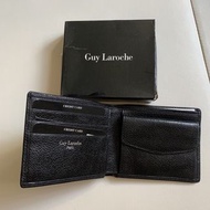 New🎉Guy Laroche Black Leather Wallet 黑色真皮銀包