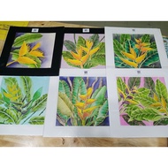 1421 HIASAN / LUKISAN BATIK TANPA FRAME / HIASAN DINDING BATIK