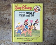 《早期英文迪士尼童話故事繪本》Li'l Wolf Saves the Day：Walt Disney  Fun-to-Read Library Vol.16（The Walt Disney Compa