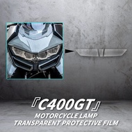Use For BMW C400GT MotorcycleHeadlight And Taillight TransparentProtective Film Bike Accessories Lam