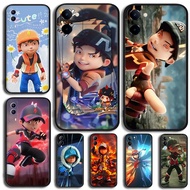 TPU black silicone soft shell 【DM-A10】cartoon anime boboiboy for Vivo V21E V25 V27 V27E V27Pro V29E 