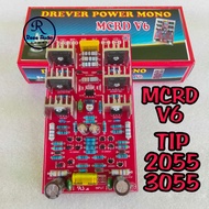 Kit Driver Power Amplifier MCRD V6 Balap Low Sub Komponen Original