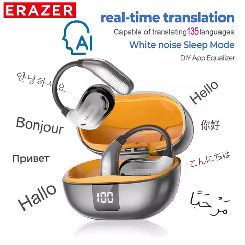 ERAZER XT66pro OWS Wireless Headphones Bluetooth 5.4 Earphones with Mic OWS Sports Headsets IPX5 Ear