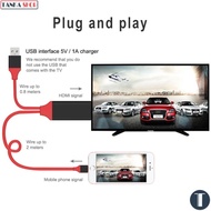 Cáp MHL Lightning to HDMI cho iPhone iPad (Red)