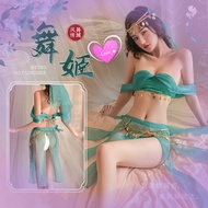 erotic lingerie cosplay retro hanfu western style dancing girl sexy belly pocket lace-up dance skirt suit extreme temptation husband woman midnight charm sexy lingerie
