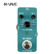 cuvave/m-vave guitar stompbox DIG REVERB recording reverb digital audio processor