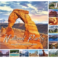 Calendar 2026-2027 - 2026-2027 Wall Calendar: APR.2026 - SEP.2027, 12" x 24" (Opened), Full Page Mon