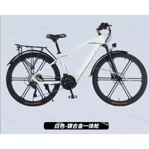Electric Bicycle 26 Inch Variable Speed Leisure Bicycle Men's and Women's Commuter Electric Vehicles