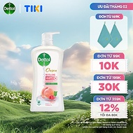 SỮA TẮM DETTOL ONZEN DƯỠNG DA ĐÀO & PHÚC BỒN TỬ 950G/CHAI