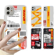 เคสซิลิโคน TPU SoftCase สำหรับ IPhone 11 14 12 13 Pro Promax DHL เคสสำหรับ Apple ใส IPhone 12Pro 13Pro 14Pro 14Plus X XS XR XSMAX 7 + 8 + 7Plus 8Plus 8Plus 6Plus 7Plus 8 SE2 SE3ด้านนุ่ม