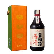 【豆油伯】春源釀造醬油500ml (黑豆醬油/禮盒)/送禮自用皆宜