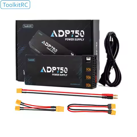 ToolkitRC ADP750 Power Supply Adapter 750W XT90 XT60 output 12V 30A AC input 100V-240V for ToolkitRC